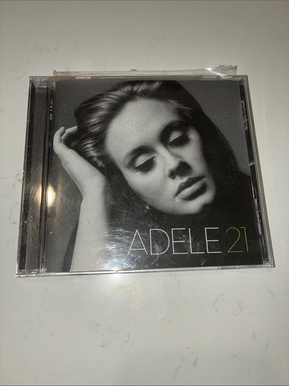 Adele 21 CD - Black and Gray Album Cover with 5page picture book
